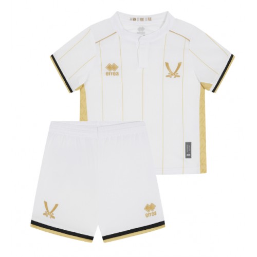 Sheffield United Udebanesæt Børn 2025-26 Kortærmet (+ Korte bukser)